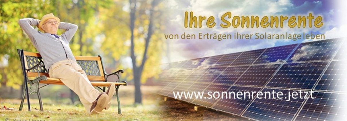 Solaranlagen sind die beste Geldanlage