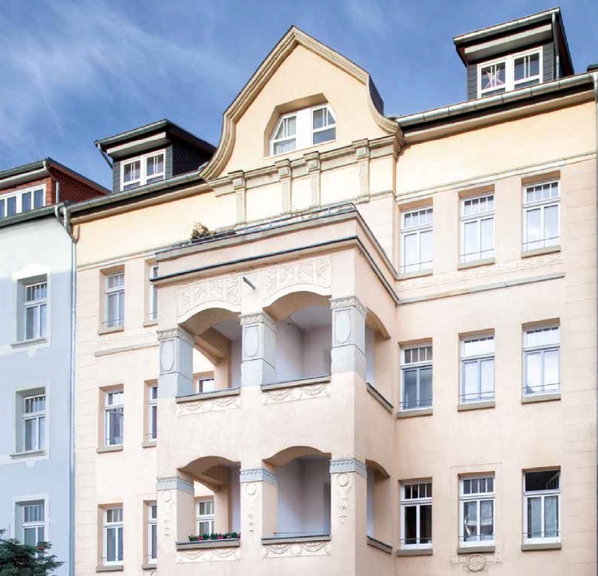 Das Bild zeigt eine Wohnimmobilie in Berlin